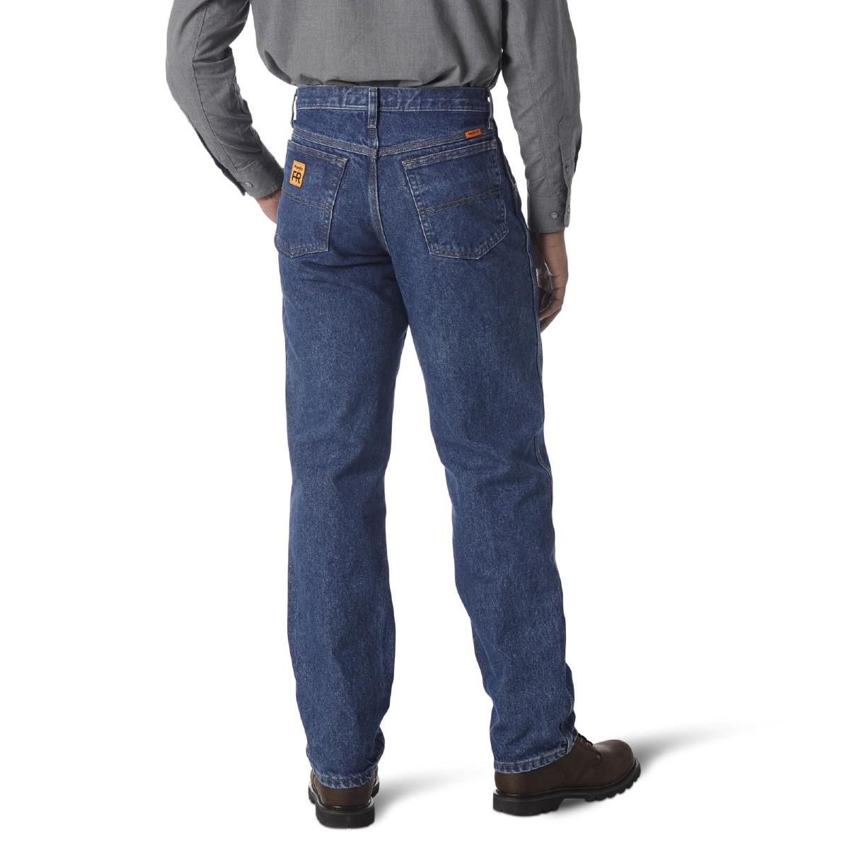 Wrangler FR Relaxed Fit Jean in Denim
